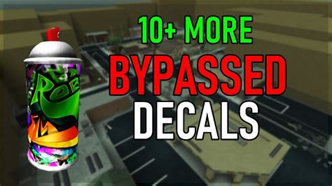 Roblox 10 Bypassed Decals 2022 Working Youtube