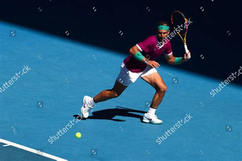 Rafael Nadal During His First Round Editorial Stock Photo Stock Image