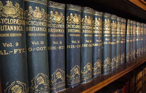 Do you come from an Encyclopedia Britannica family? World Book?