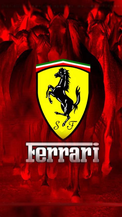 [75+] Ferrari Logo Wallpapers on WallpaperSafari