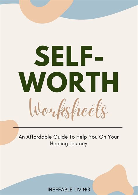 Self Worth Worksheets 2