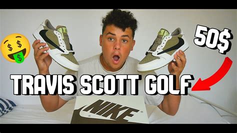INCREDIBLE RARE TRAVIS SCOOT GOLF SHOE FOR REALLY CHEAP YouTube