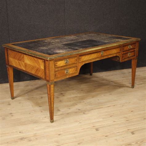The flowery templates of french business correspondence. French Writing Desk In Wood From Napoleon III Era ...