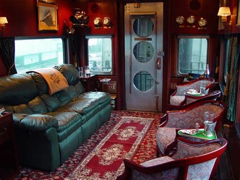 Private Rail Car Metis Interior Lounge Rail Car Luxury Train