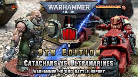 Warhammer 40000 Astra Militarum Vs Space Marines Battle Report