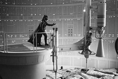 behind the scenes star wars the empire strikes back the cloud city gantry shot