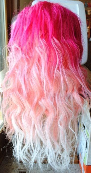 Ombre Pastel Hair Pink Ombre Hair Rainbow Hair Hair Color