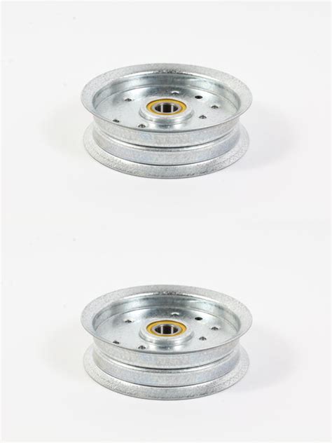 2 Pack Idler Pulley Fits John Deere Scotts Sabre Gy20110 Gy20629 Gy220