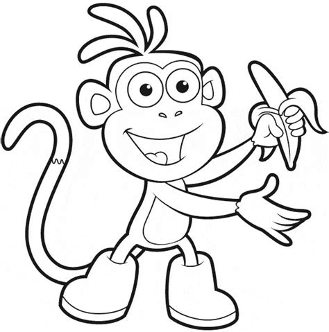 Botas comendo banana —
