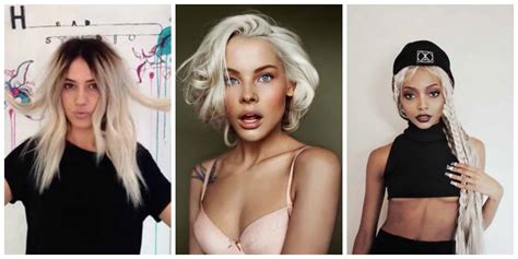 Platinum Blonde Hair Is It The New Hair Trend The