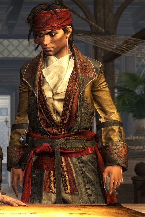 Ein Screenshot Von Dem Charakter Assassins Creed Black Flag