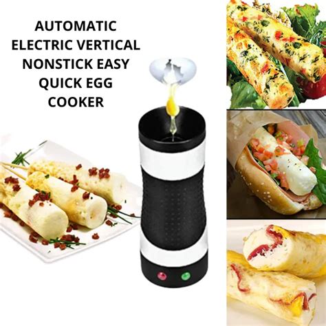 Ryce Automatic Electric Vertical Nonstick Easy Quick Egg Cookereasy