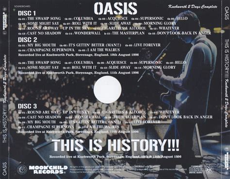 Oasis This Is History 3cd Giginjapan