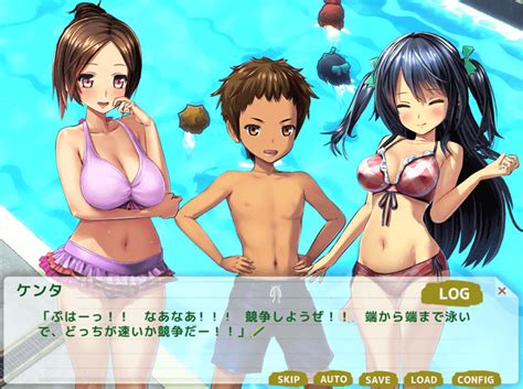 Plenty Of Sweaty Maidens In The English Translated My Naughty Summer Vacation Sankaku Complex