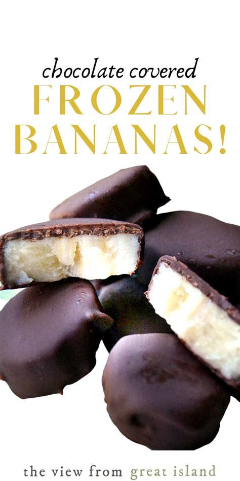 healthy chocolate covered frozen bananas better than trader joe s best dessert recipes