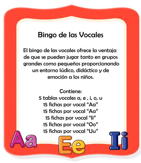 Bingo De Las Vocales Aprende Las Vocales Xppp My Xxx Hot Girl