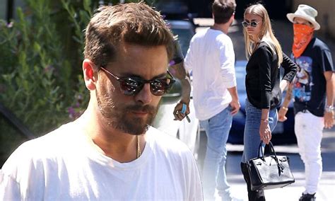 scott disick steps out with rumoured girlfriend ella ross daily mail online