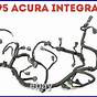 02 Sensor / Wiring Harness Acura Integra Code