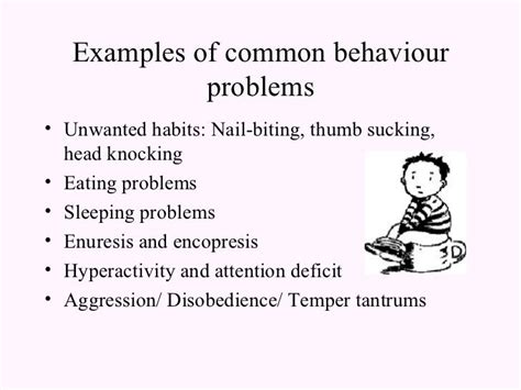 Behavioural Problems In Toddlerhood