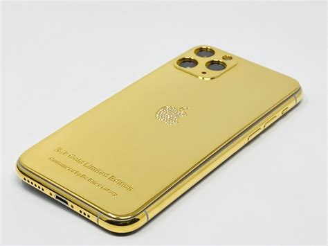 Gold Plated Iphone 11 Pro Custom Iphone Pro Gold Iphone 11 Pro Iphone 11