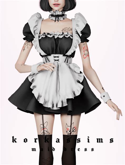 Sims 4 Maid Dress Halloween T The Sims Game