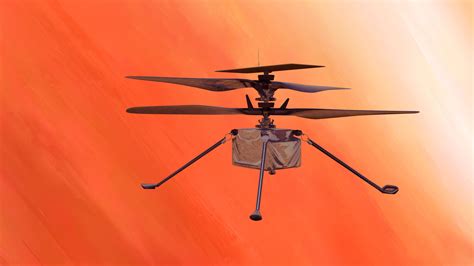 Nasa Lhélicoptère Ingenuity Réussit Son Premier Vol Dessai Sur Mars
