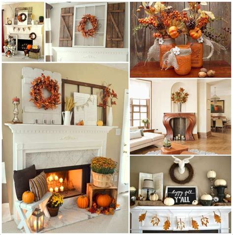 87 Amazing Fall Mantle Decor Ideas For Your Home