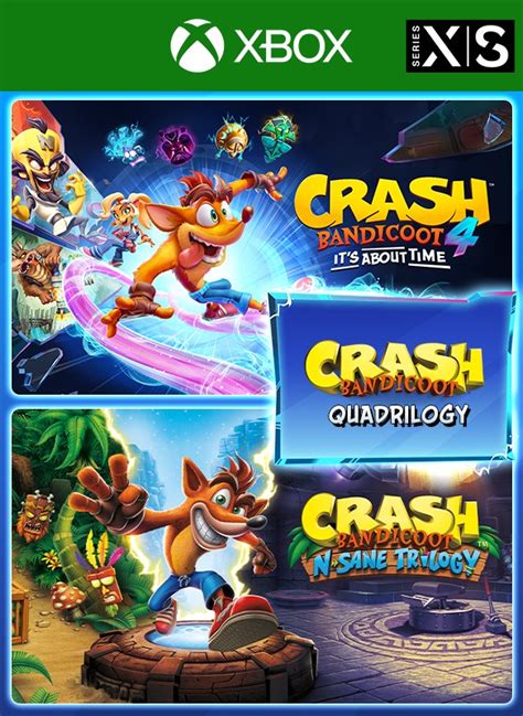 Crash Bandicoot Quadrilogy Bundle Xbox One And Xs Key 🔑 купить ключ у I Need Lambo