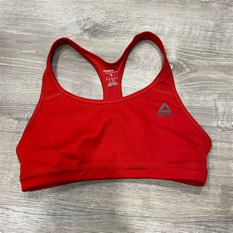 Reebok Intimates And Sleepwear Reebok Crossfit Red Sports Bra Size