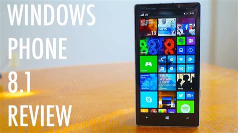 Windows Phone 81 Review Youtube