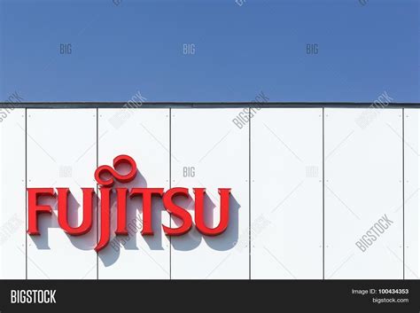 Fujitsu Logo On Facade Image And Photo Free Trial Bigstock