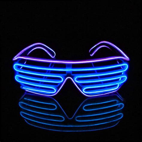 Neon 80s Led Sunglasses
