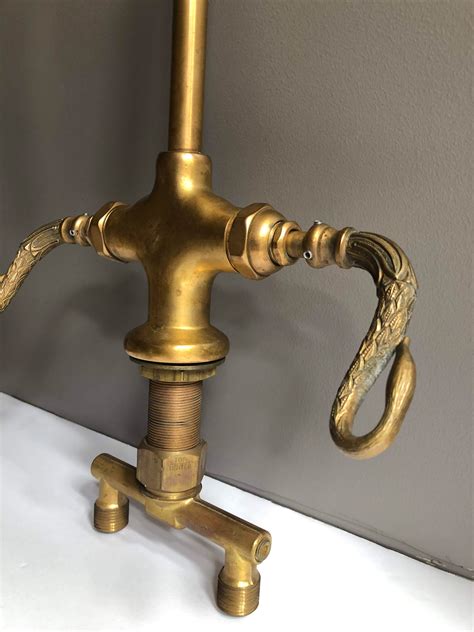 Sold this kitchen mixer taps 2311701c pull out sprayer is made of fine copper casting and lead washing. Brass Gooseneck Kitchen Faucet [22 41 39.10-0004 ...