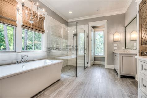Luxury bath ideas of dallas. Rustic Farmhouse Master Bathroom Remodel Ideas 10 - GooDSGN