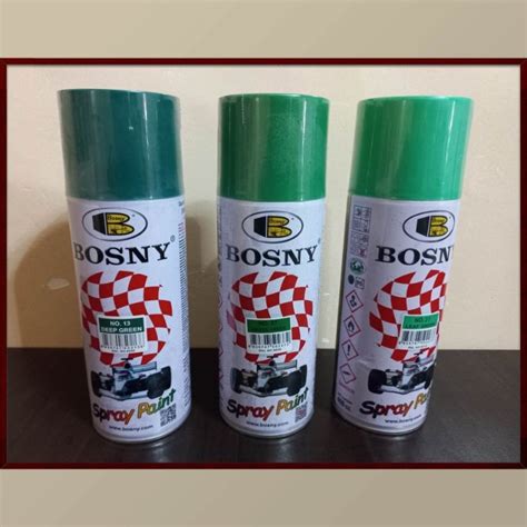 Bosny Spray Paint Green Shopee Philippines