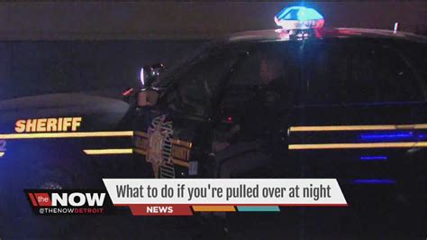 What You Should Do If You Get Pulled Over At Night Youtube