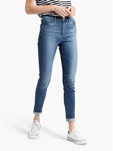 Levis 720 High Rise Super Skinny Jeans Love Ride T2 At John Lewis And Partners