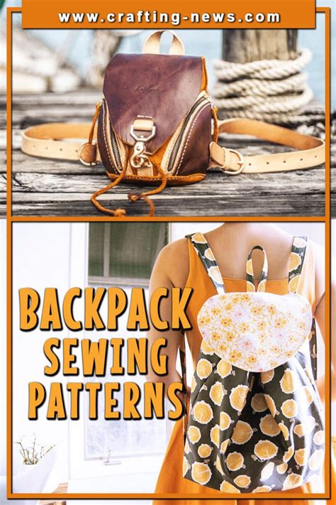 23 Backpack Sewing Patterns Crafting News