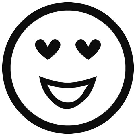 Download Images Black Outline Emoji Free Download Png Hq Hq Png Image