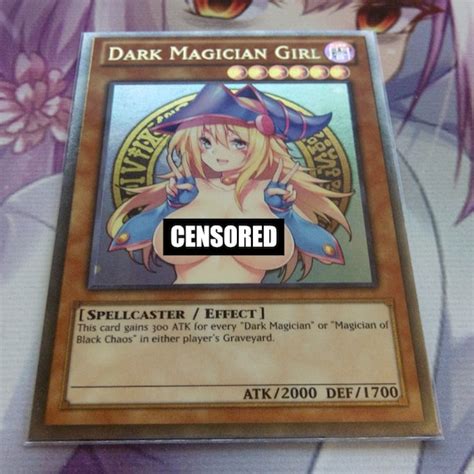 Sexy Dark Magician Girl Ultra Rare Orica Proxy Fanmade Etsy