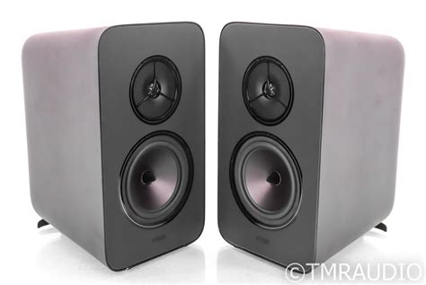 Rega Kyte Bookshelf Speakers Black Pair The Music Room