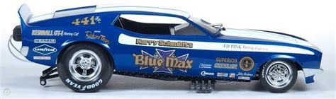 1971 Ford Mustang Blue Max Funny Car 118 Auto World Limited