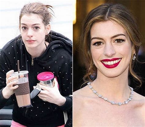 Anne Hathaway Without Makeup Celebrity In Styles