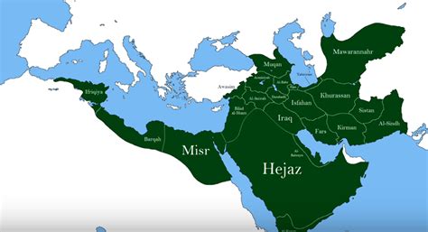 How The Borders Of Abbasid Caliphate Changed In The Middle Ages