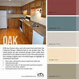 Just how much more durable is hickory than oak? Color palette to go with oak kitchen cabinet line- for ...
