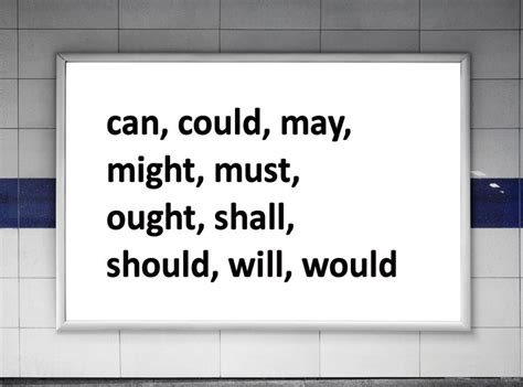 English modal verbs are special verbs that are used to show possibility, ability, permission, and so forth. What Is the Definition of a Modal Verb in English?