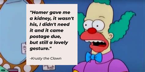 48 Krusty The Clown Quotes One Of The Funniest Simpsons Characters