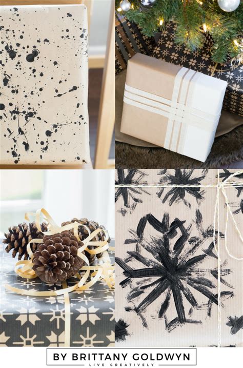 Check Out These Beautiful Custom Gift Wrap Diys Simple Christmas Decor
