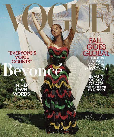 Des batailles d'abord, des forêts, des châteaux et des parachutes ensuite. Beyoncé Covers Vogue's September Issue | Tom + Lorenzo