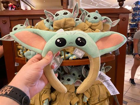 Adorable New Baby Yoda Headbands Now Available At Walt Disney World